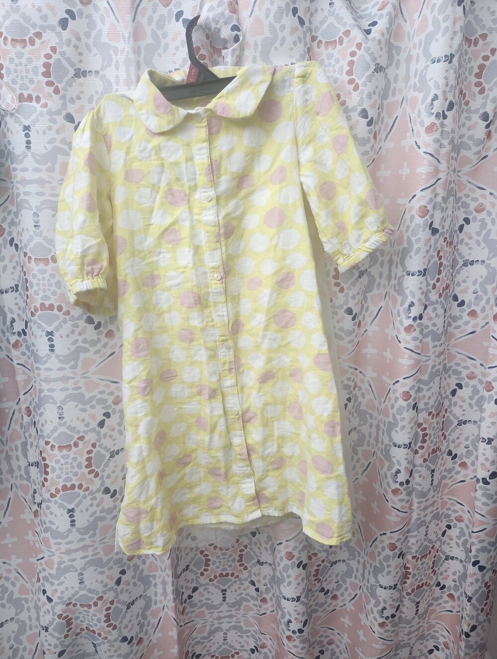 Open Edit Kids Mesh Back Big Girl's Organic Cotton Dress 